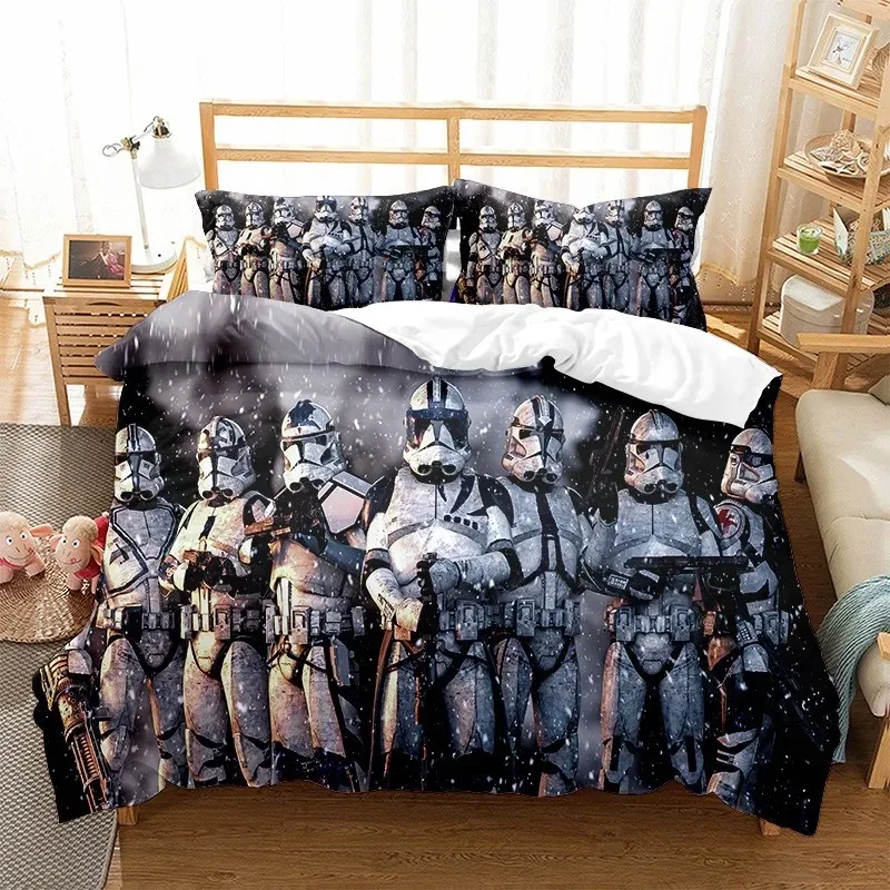 Movie 3D S-Stars Yoda Bettbezug, Kissenbezug, Schlafzimmerdekoration, Kindergeschenk, Geschenk für Erwachsene, Einzelbett, Doppelbett, große Größe, Bettbezug mit Reißverschluss