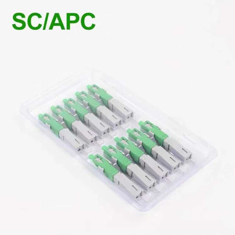 ZISA FTTH N718 SC Fiber Optic Fast Connector SC/APC Fast Connector