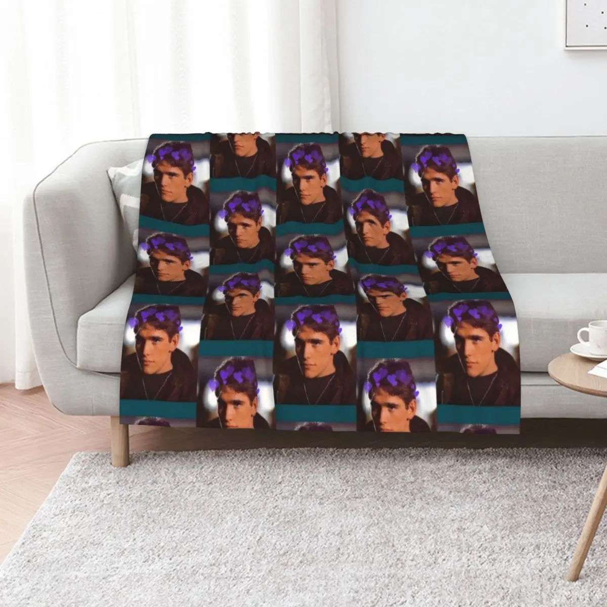 

Dallas winston hearts Throw Blanket Multi-Purpose Luxury Custom Thins Blankets