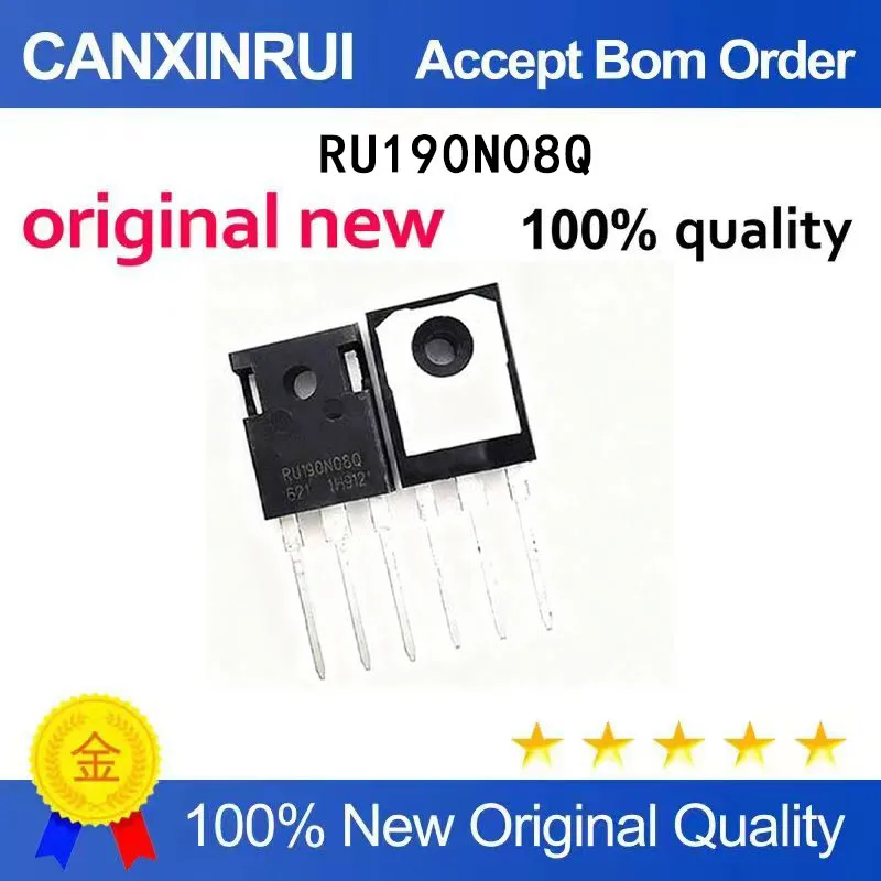 

(5-100 Pieces) Brand new original RU190N08Q TO-247 plug-in 80V 190A spot chip