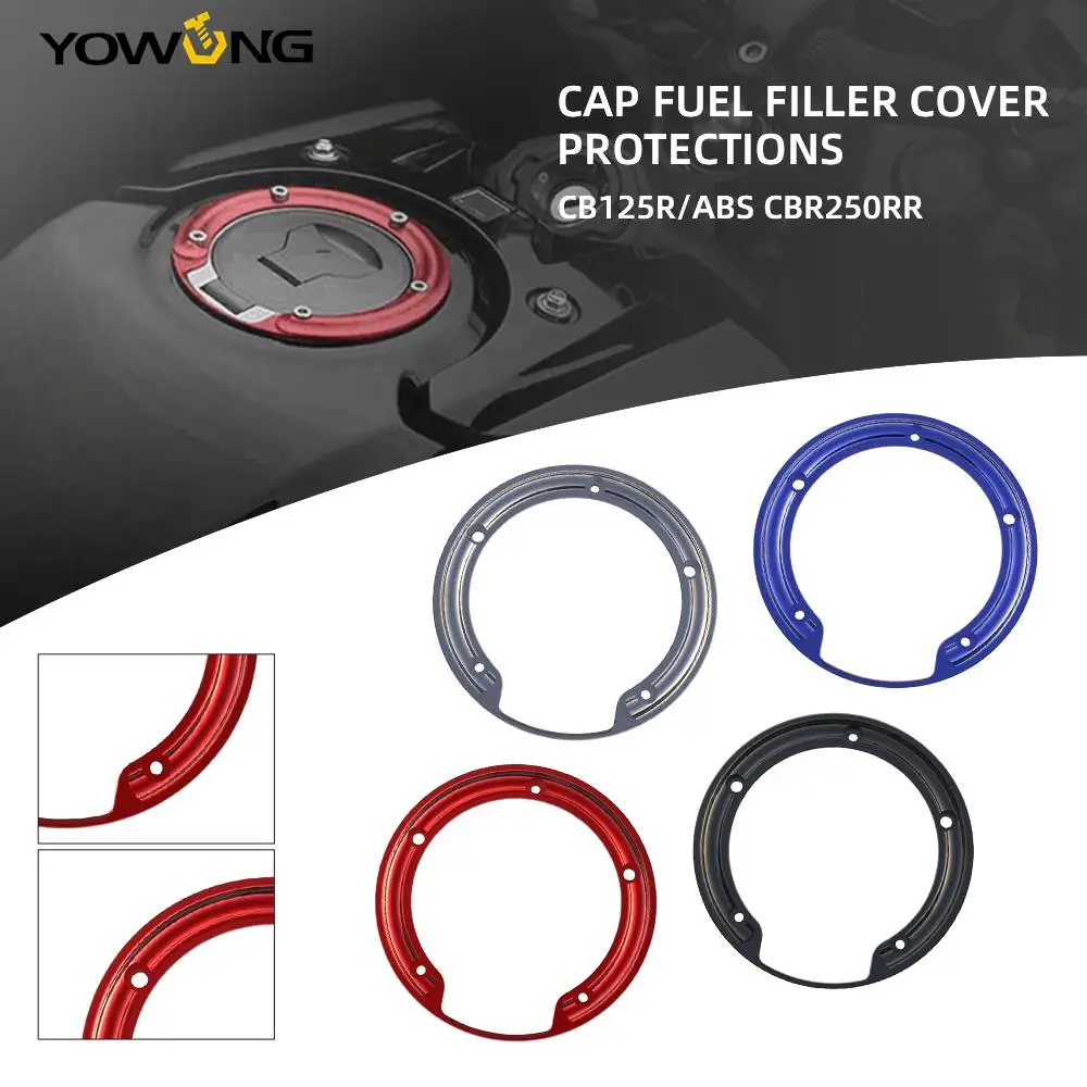 

CB 125R ABS Motorcycle Cap Fuel Tank Filler Protection Trim Ring Cover For Honda CB125R/ABS CBR250RR CBR 250RR MC51 2017-2023