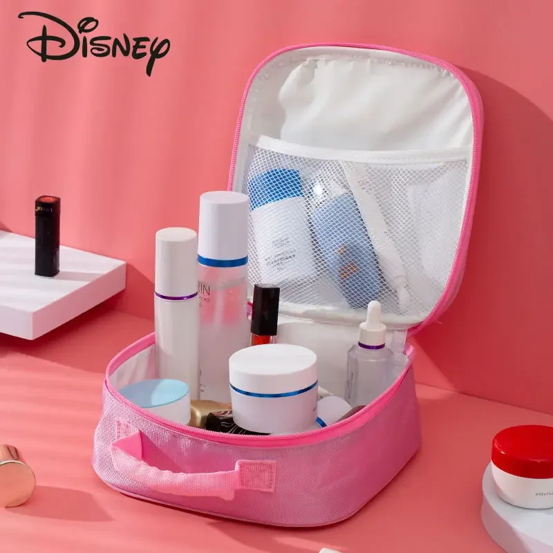 Disney 2024 nuova borsa per il trucco borsa da viaggio multifunzionale alla moda e di alta qualità borsa da viaggio portatile di grande capacità