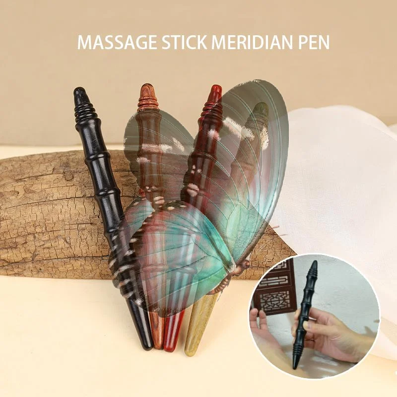 

Natural Sandalwood Massager Acupoint Reflexology Tools Wood Massage Stick Tool For Full Body Relaxing Deep Tissue Foot Massage