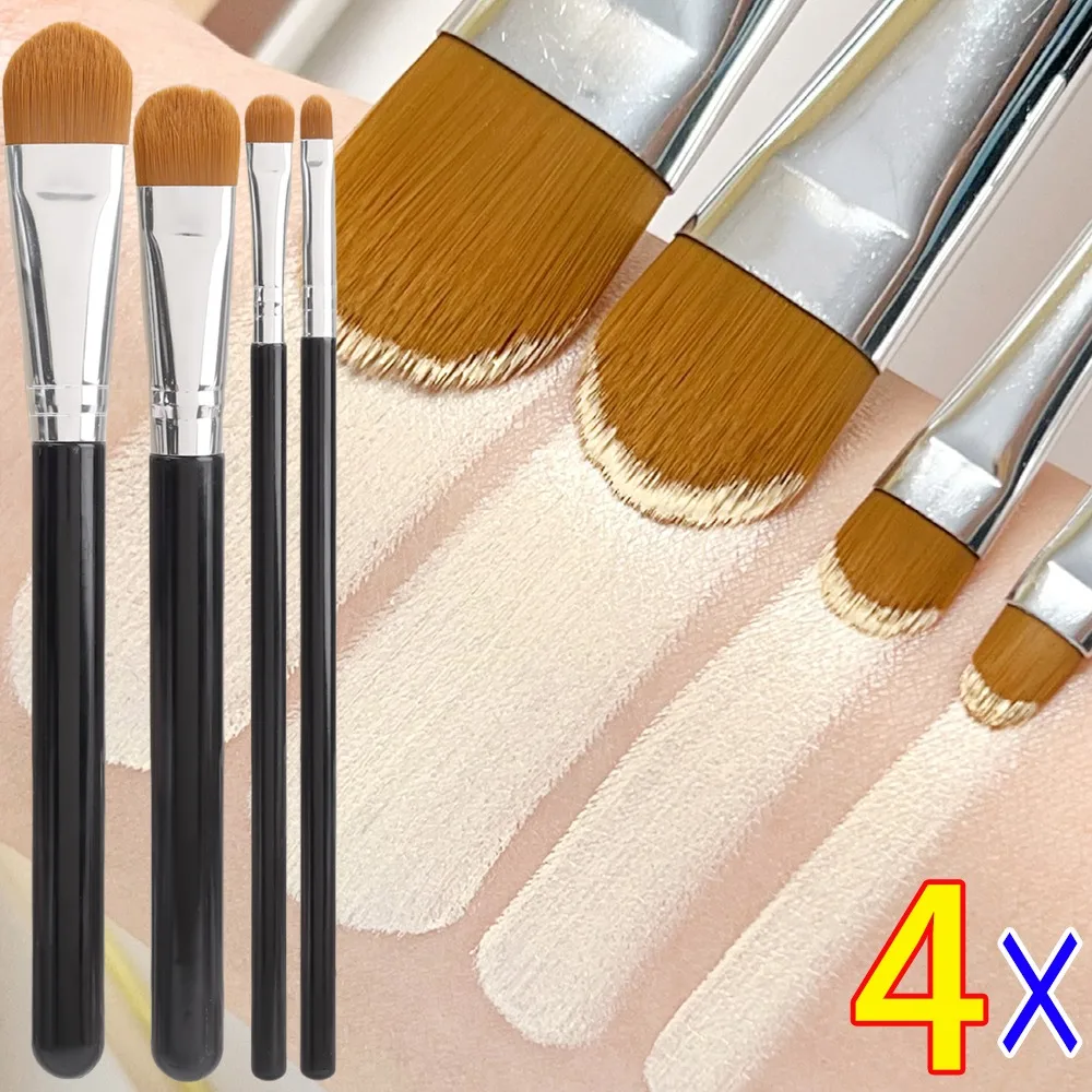 Makeup Brushes Set Foundation Blush Eyebrow Powder Eyeshadow Kabuki Blending Concealer Soft Fluffy Female Face Makeup Tool