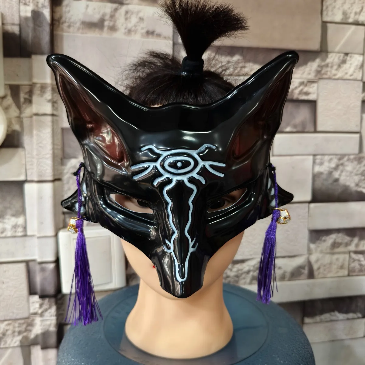 Arknights Lappland Fox Mask Halloween Party Costume