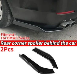 자동차 리어 범퍼 스플리터 에이프런 립 스포일러 윙 디퓨저 랩 앵글 프로텍터, BMW 5 시리즈 G30 G38 F10 F18 520i 528i 525i 용
