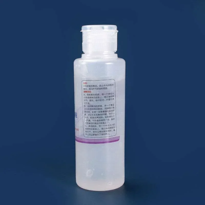 Liulan 탁구 고무 영양제 솔루션, 활력 고무 표면 복원, 탁구 라켓 고무 영양제, 100ml