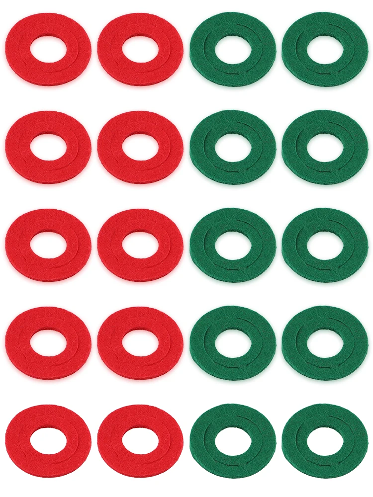 

Brand New Durable High Quality Hot Sale Washers Anti Corrosion Car Felt For Larger Battery Terminals Red & Green