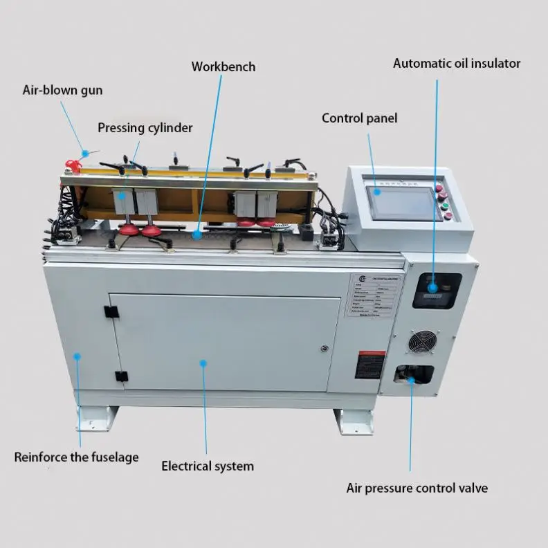REALMAX CNC-650 Automatic Dovetail Machine Dovetail Joint Tenoning Jig Machine Automatic Single-head Dovetail Tenoner Machine
