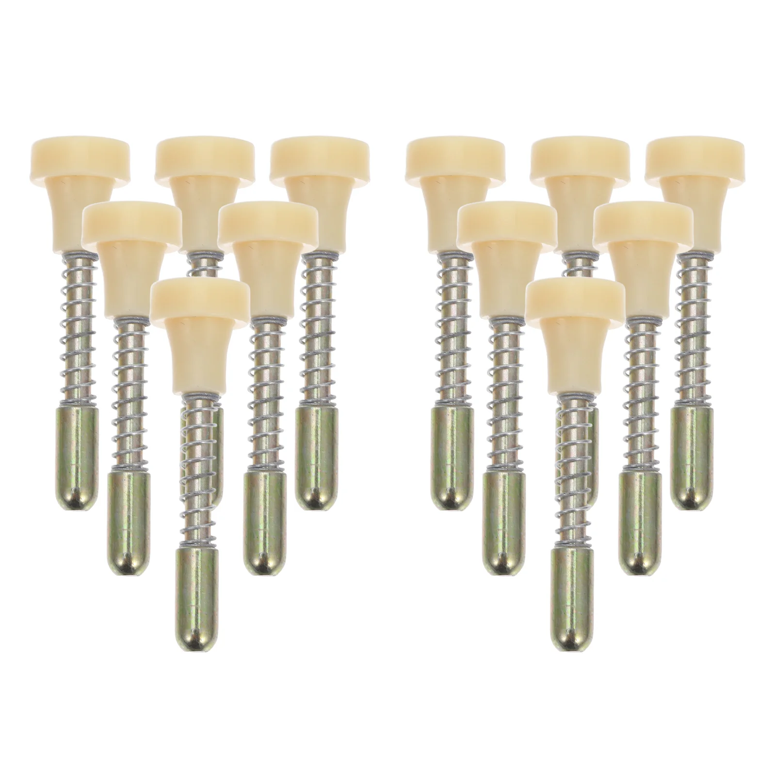 

10 Pcs Plunger Latch Spring Pin Window Screen Lifting Parts Replacement Iron Latches