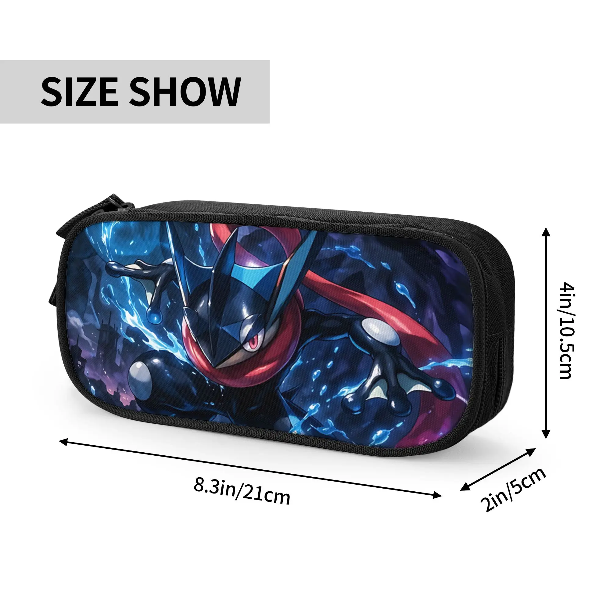 Custom Pokemon Gyarados Moon Night Sky Art Print Large Capacity Bags for Child  School Pencil Bag for Boys Gilrs Kids