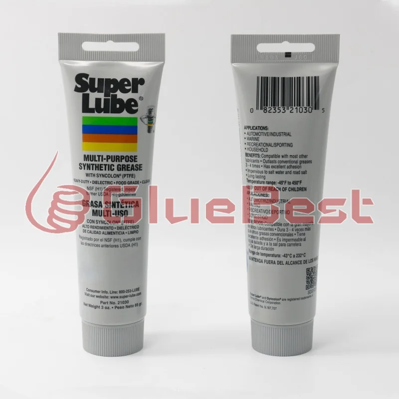 Super Lube 21030 12004 Synthetic Grease for Bearing Gear Valve O Ring Industrial Maint Waterproof Corrosion Resistant Long Life