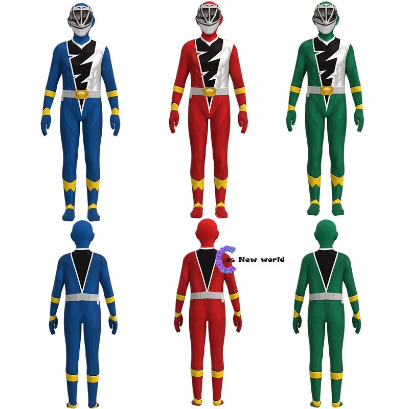 Anime elegante adultos niños Kishiryu Sentai Ryusoulger mono Cosplay disfraz fiesta de Halloween juego de rol niños hombres ropa