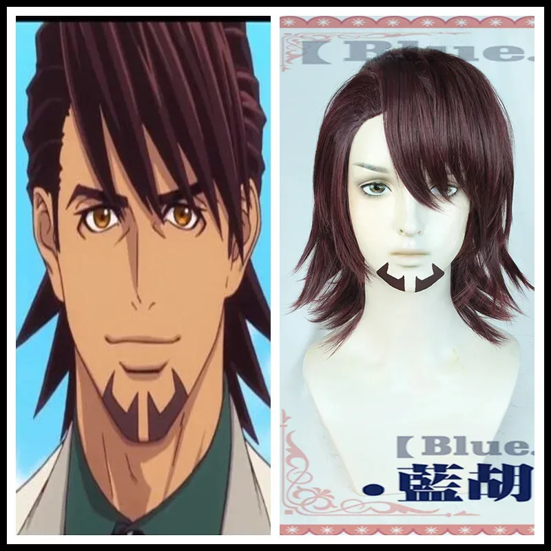 

Anime & Bunny Wild Tiger Kotetsu T Kaburagi Cosplay Wig Heat Resistant Hair Wigss;2'd,5.h;