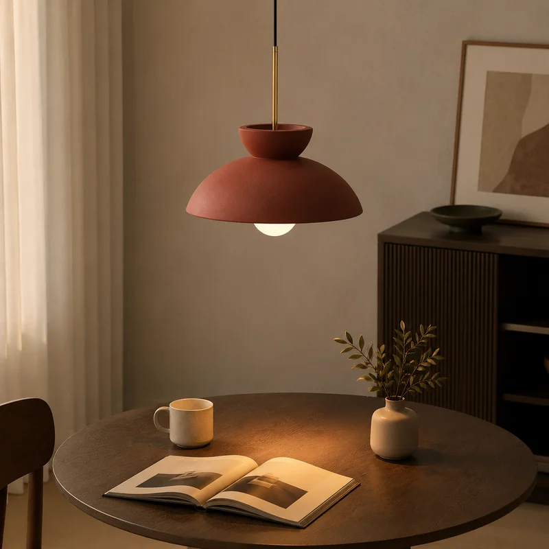 Dome Shade Sculptural Hanging Fixture For Kitchen Island Dining Room Modern  Pendant Lamp