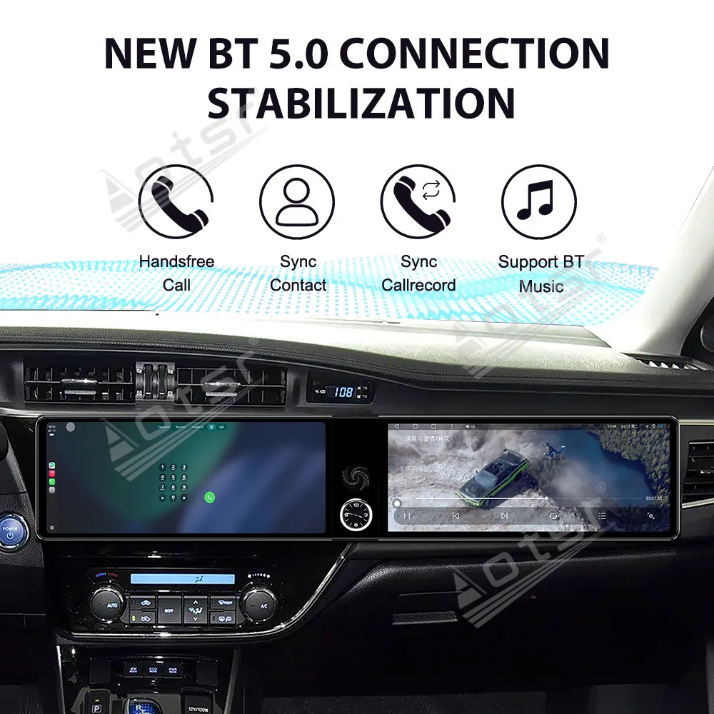 Android 13 Dual Touch Screen 12.3