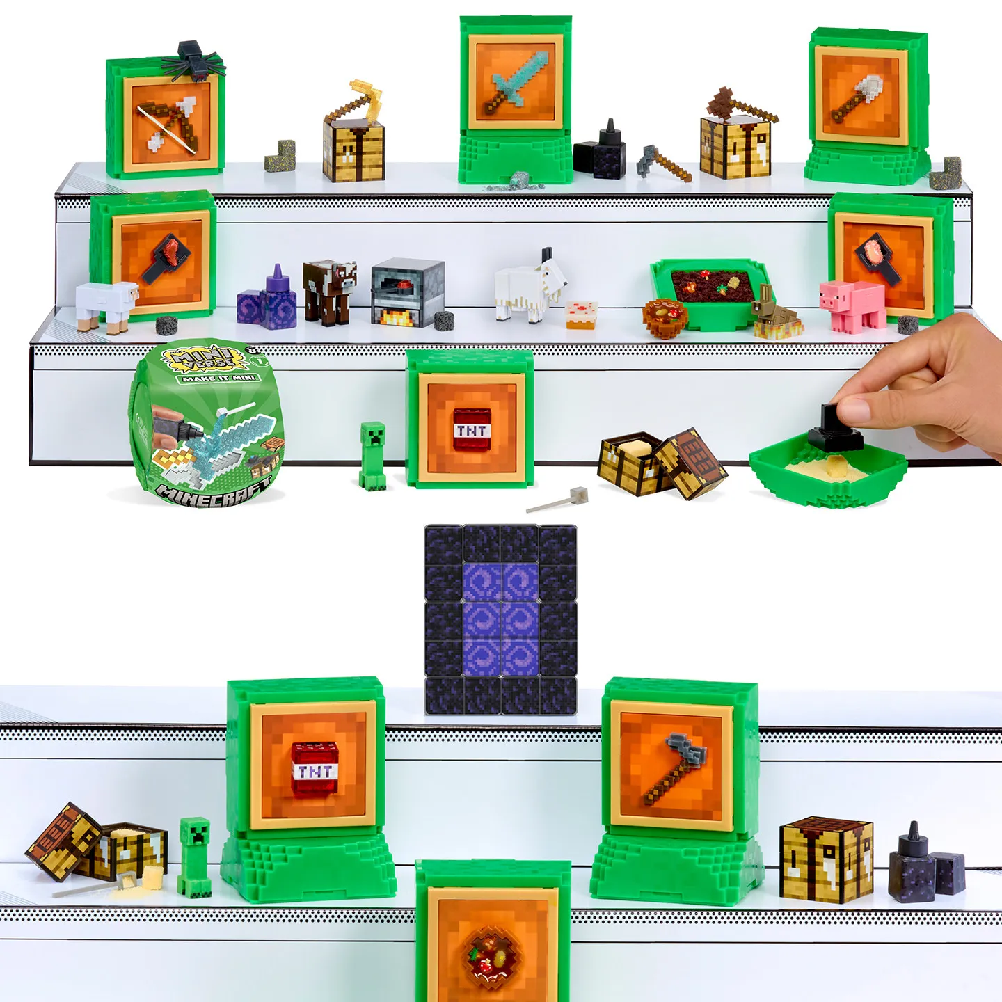 MGA MiniVerse Minecraft Make I - Gaming Console With Minecraft 评论和价格