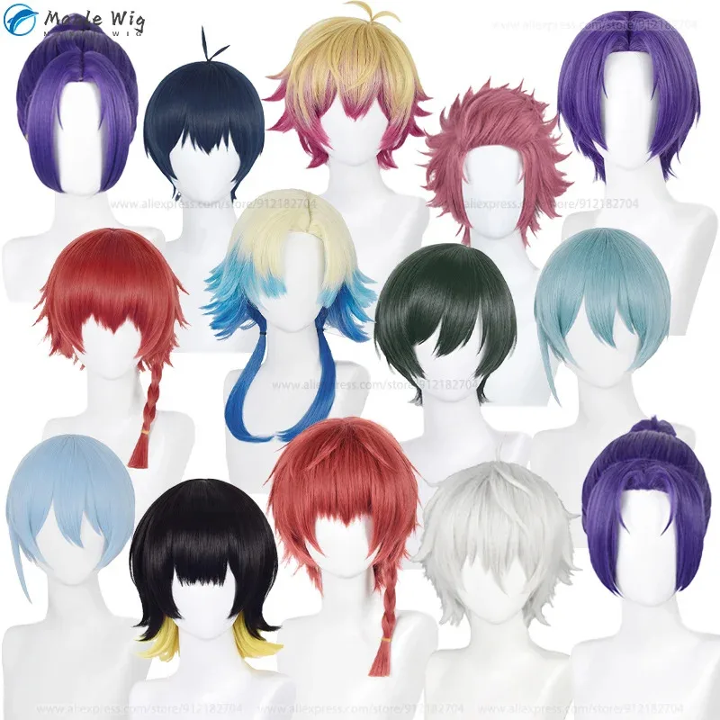 애니메이션 Isagi Yoichi Chigiri Hyouma Michael Kaiser Bachira Meguru Nagi Seishirou Yo Hiori 코스프레 가발 CBN;. 57U8