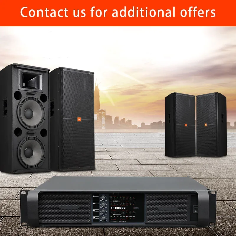 

FP10000Q FP14000Q 4x1350W 2x2350W Power Amplifier 4 Channel Line Array Sound System Audio Professional Disco Dj Power Amplifier