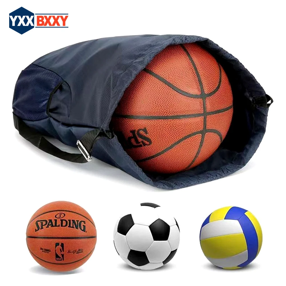 1PCS Sports Drawstring Backpack - String Swim Gym Bag with Shoes Compartment and Wet Proof Pocket for Women&Men