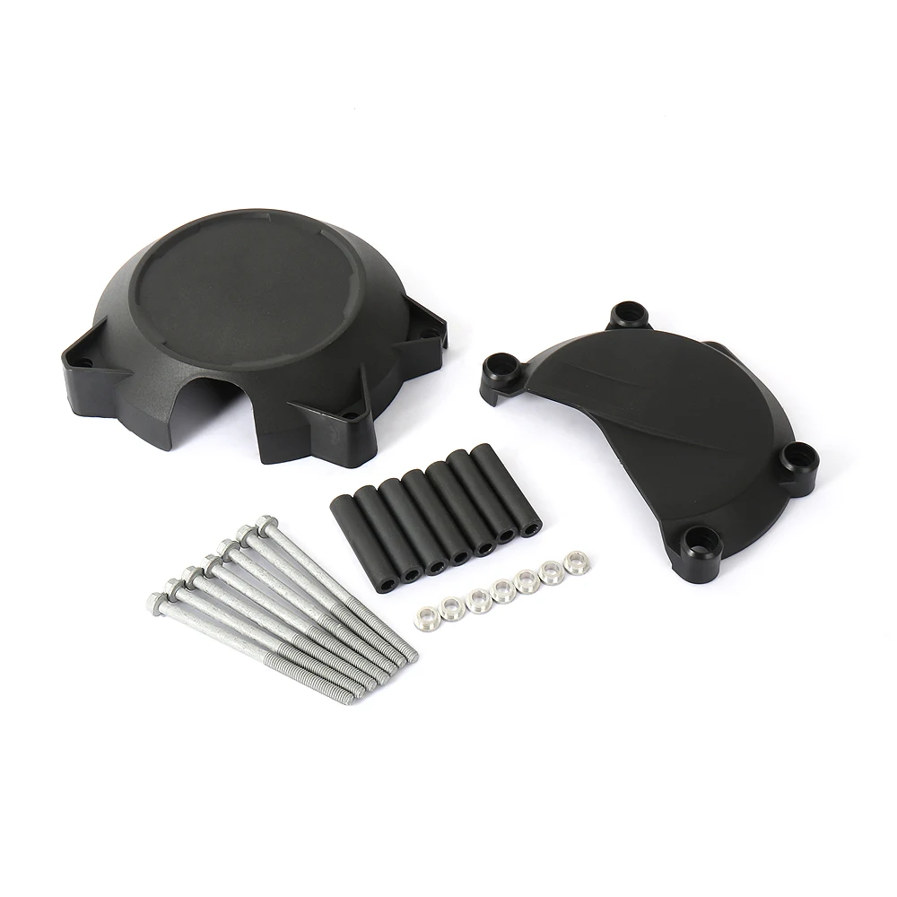 Motorcycle Accessories Black Engine Guard Cover Protector Side Case Kit For 390 Duke 390Duke 390 DUKE 390DUKE 2024