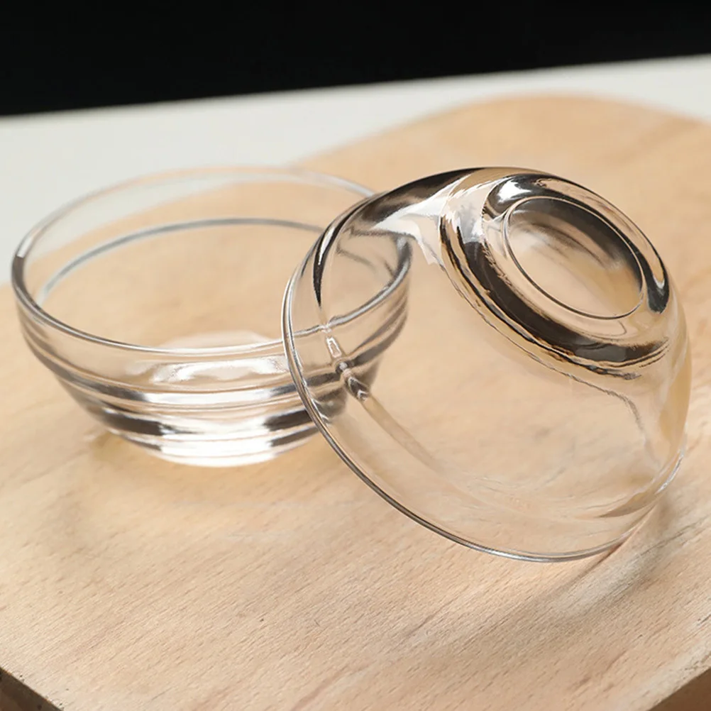 

12Pcs Glass Bowls for Pudding Jelly Dessert Storage Clear Stackable Food Containers Smooth Safe Bpa-Free Pudding Bowl Household