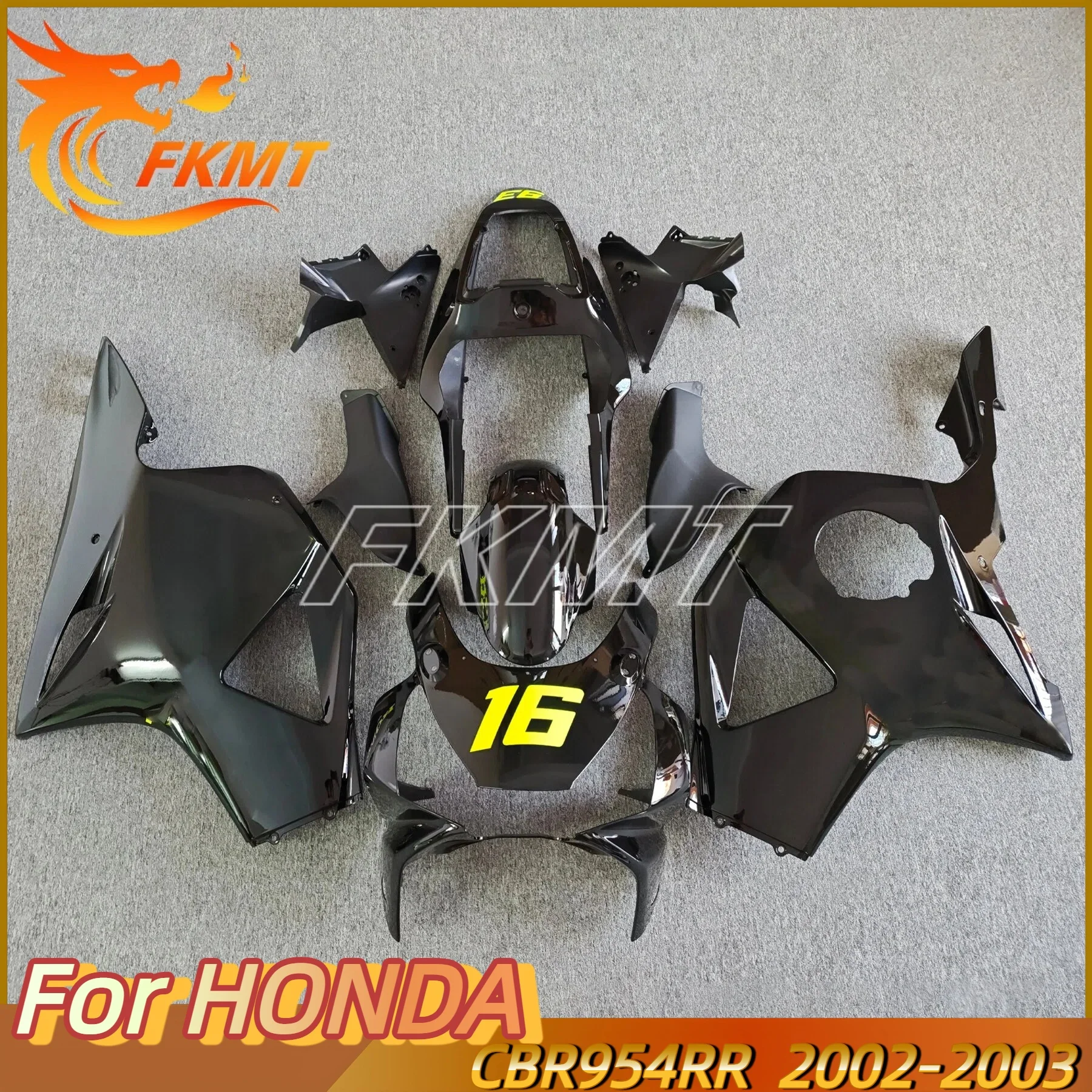 

For Honda CBR954RR 2002 2003 Fairing Kit CBR 954 RR CBR900 Aftermarket ABS Injection Motorcycle Fairings