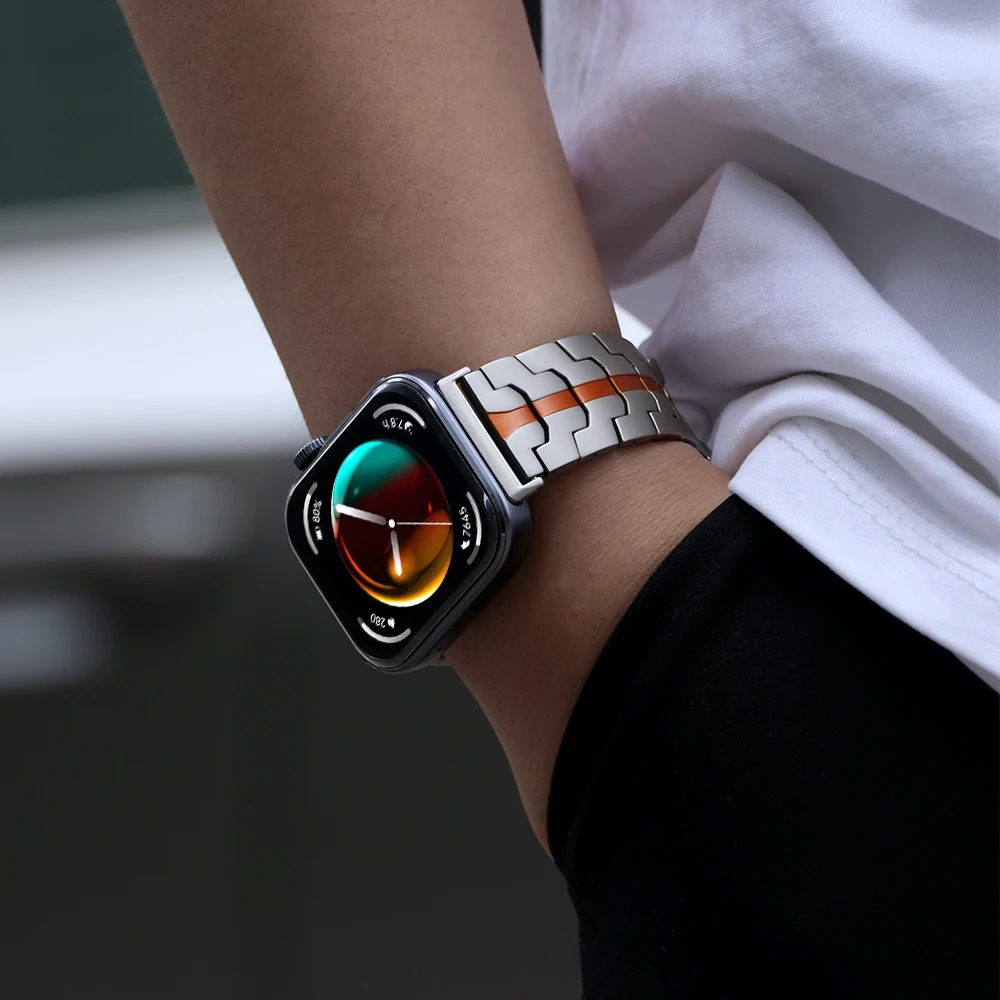 حزام معدني فاخر لساعة Huawei Watch Fit 4 Pro سوار من الفولاذ المقاوم للصدأ Correa لساعة Huawei Watch Fit3/Fit4 ملحقات حزام الساعة