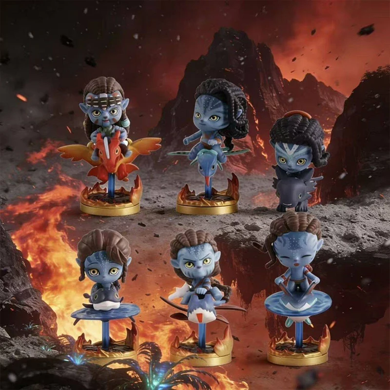 

New Avatar 3 Jack Saderonar Surrounding Q-Version Handmade Collection Desktop Ornament Doll Model Gift