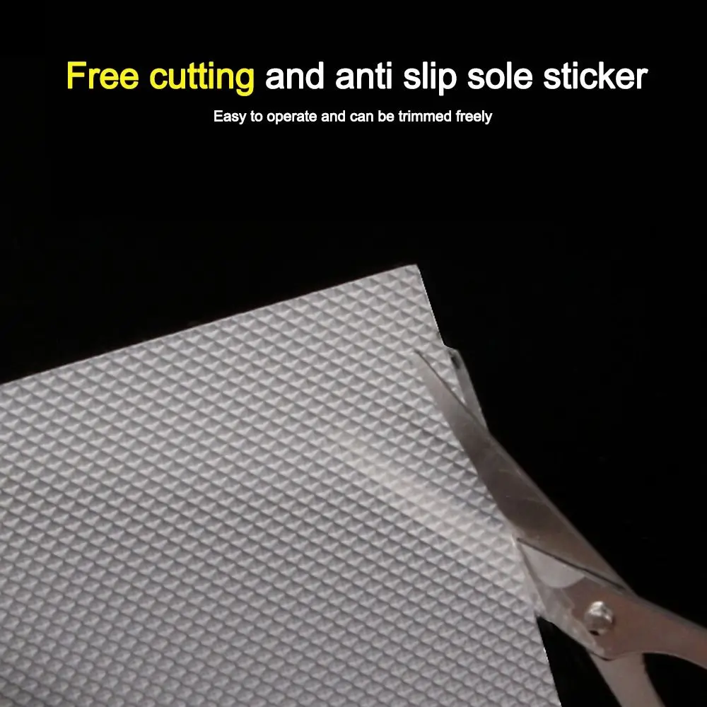 حامي نعل شفاف غير مرئي، وسادات سفلية للحذاء ذاتية اللصق يمكن ارتداؤها، ملصق مضاد للانزلاق #4