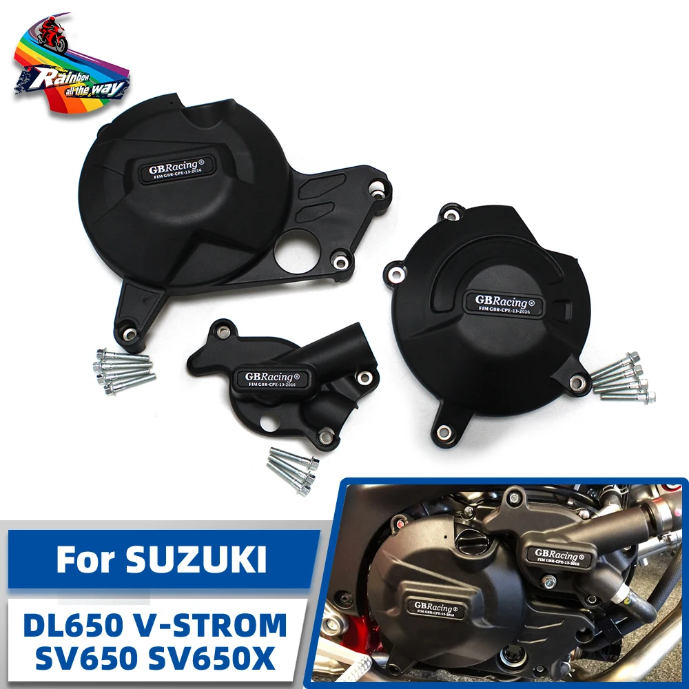 

Для Suzuki SV650 SV 650 2015-2023 SV650 X 2018-2023 DL650 V-Strom 2017-2023 аксессуары для мотоциклов защитный чехол двигателя