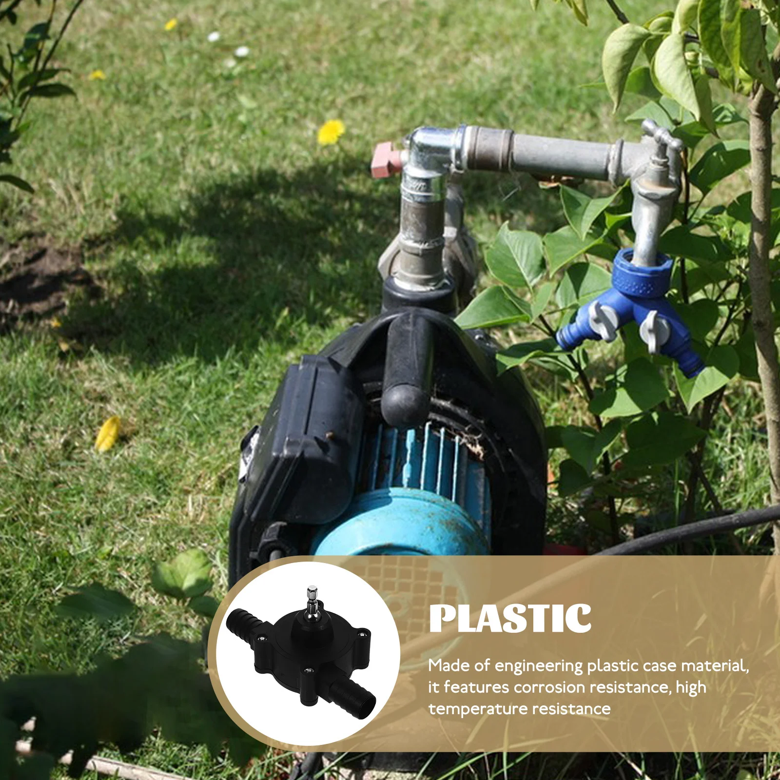 

Portable Hand Drill Water Black Mini Transfer Pump For Oil Fluid Sewage Drainage Suction Lift Pump Hose Fittings