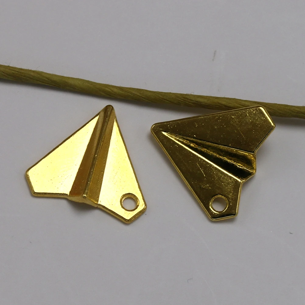 

50 Pcs Alloy Airplane Pendant Simple but Stylish Design Jewelry Making Pendants DIY Charms
