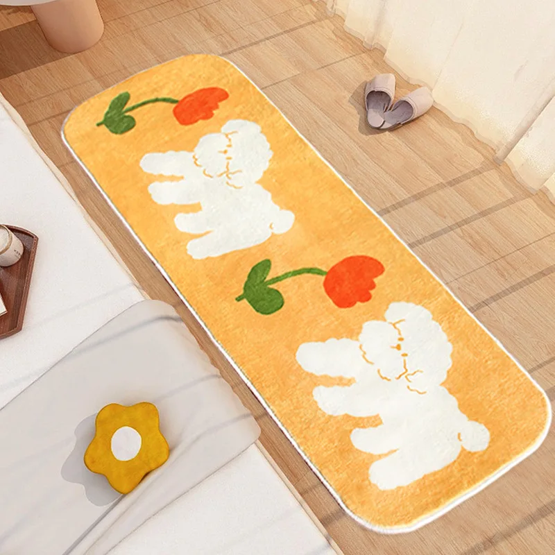 

Cartoon Dog Carpets for Home Living Room, Anti-Slip Floor Mat, Cute Fluffy Area Rug, Bedroom Decor, Bedside Sofa, Kids Play Game