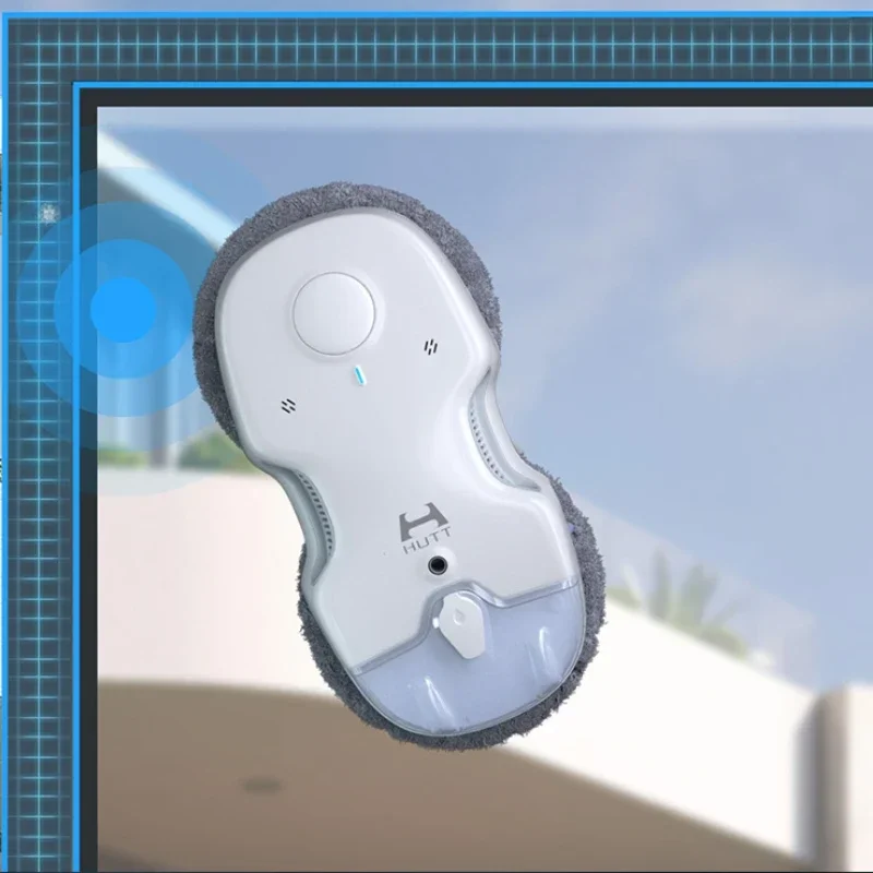 Hutt-limpiador de ventanas con pulverizador de agua C6, 110-240V, completamente automático, Control remoto inteligente, nuevo