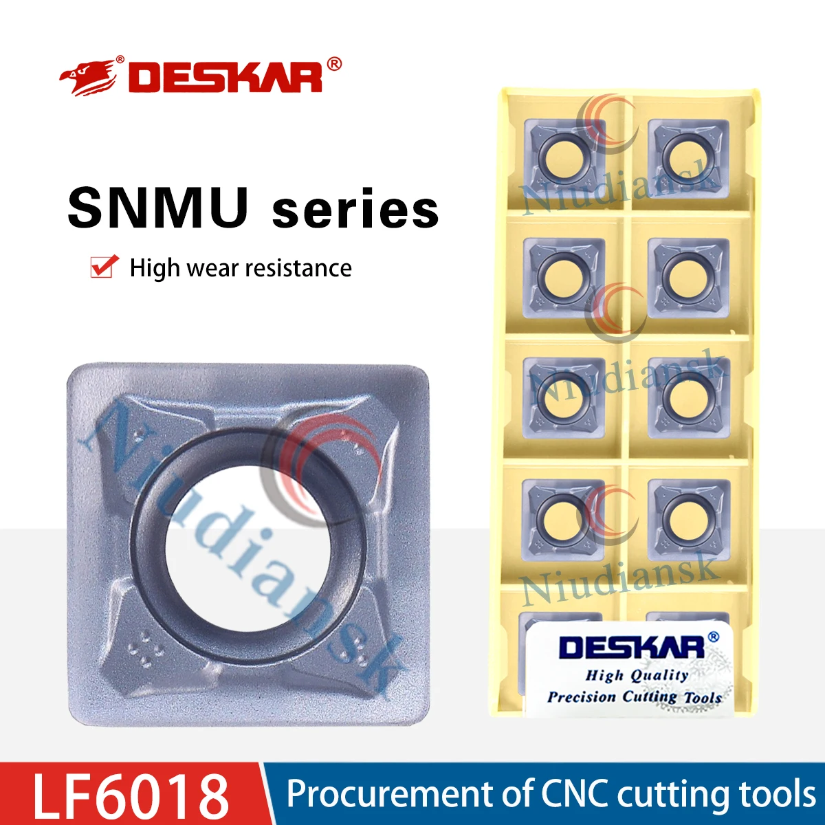 

SNMU120608EN-GM LF6018 SNMX1205ANN-F57 LF6018 Фреза Токарный станок с ЧПУ Режущая вставка Инструмент для обработки нержавеющей стали