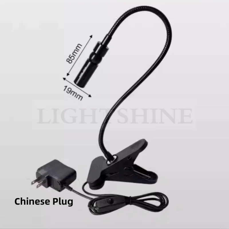 Lampe à polymériser LED haute énergie, type de clip, source de lumière ponctuelle, colle UV shwisless, huile verte spéciale, séchage rapide, 3W, 110V, 230V AC