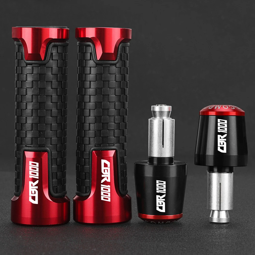 

For Honda CBR1000 CBR 1000 CBR1000RR FIREBLADE 2004 2005 2006 2007 2008 2009-2013 Motorcycle handlebar grip end handle bar grips