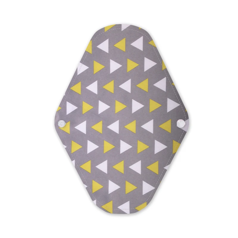 Reusable Bamboo Cotton Menstrual Pads, Waterproof Leakproof Washable Sanitary Pads For Women Menstrual Care