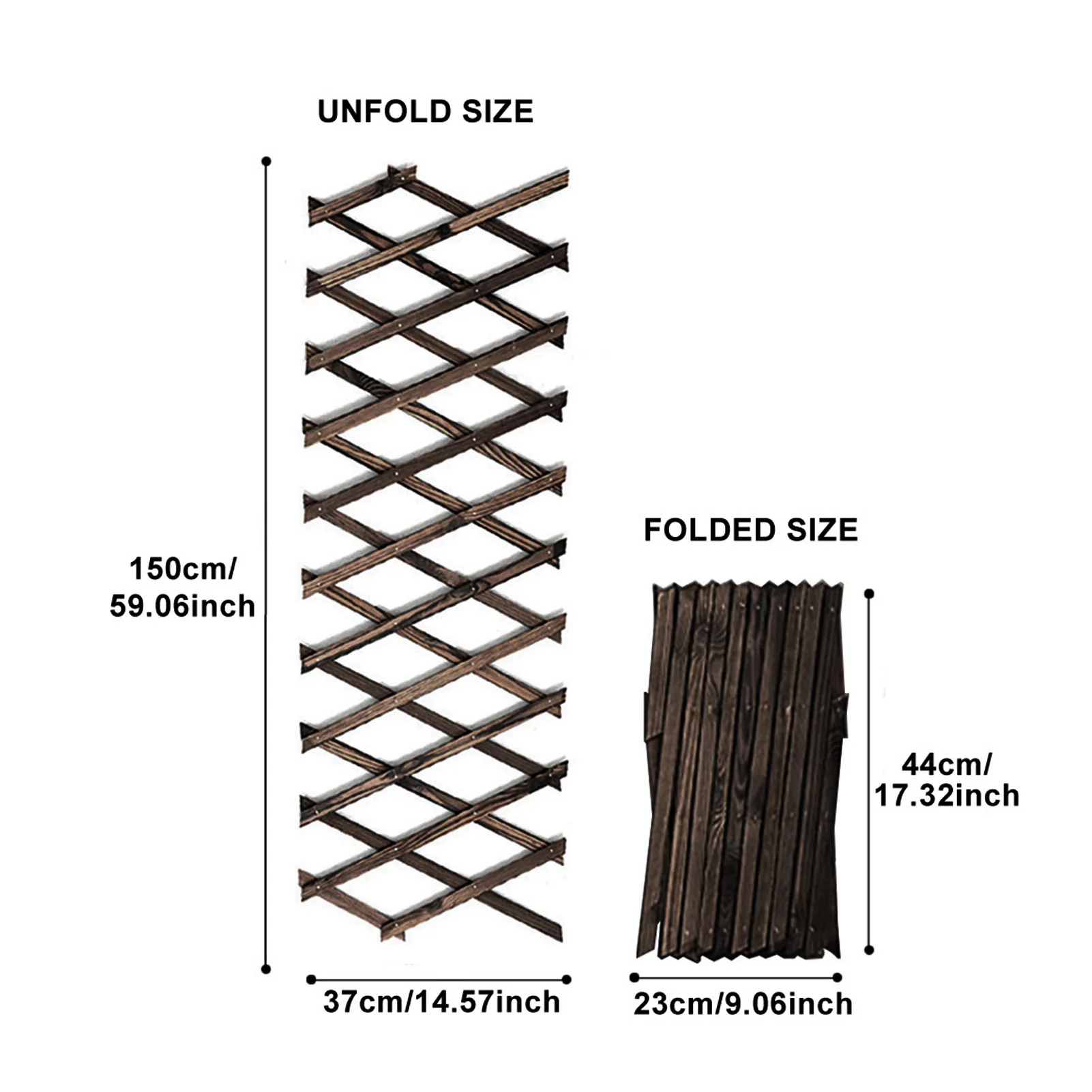 Extra Thick Expandable Plant Climb Hanging Frame Trellis Plant Support Fence Indoor Air Plant Vertical Rack Wall Decor for Garde