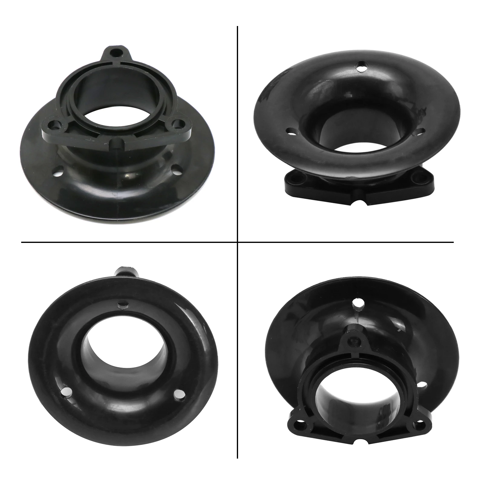 ZSDTRP Motorcycle KOSO KSR EVO Carburetor Air Filter Funnel Flange Joint Boot 28/30/32/34mm