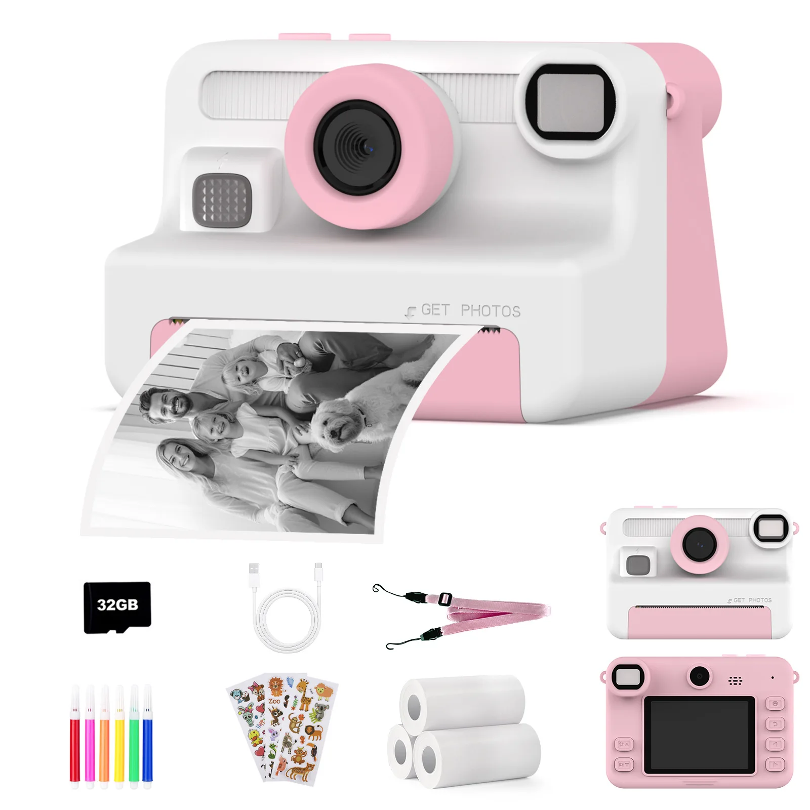 new-kids-camera-instant-print-photography-camera-1080p-hd-dual-lens-video-record-for-children's-educational-toys-boys-girls-gift