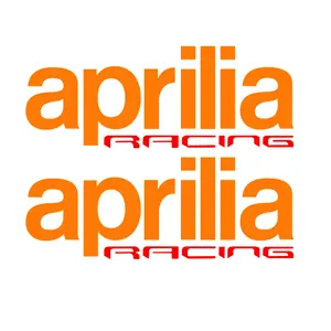 12.5x4.7cm para aprilia racing tank carenagem decalques adesivos para aprilia rsv4/tuono v4 12 principais vendas aprilia rsv decalque - №7