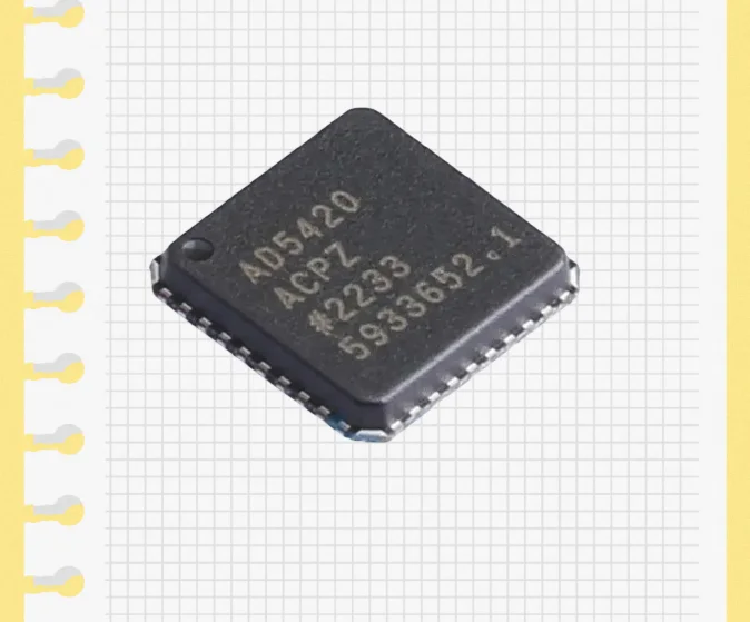 AD5420ACPZ-REEL7 serial input 4 mA to 20 mA current source DAC HART connection chip single channel, 12/16 bit, serial input, 4 m