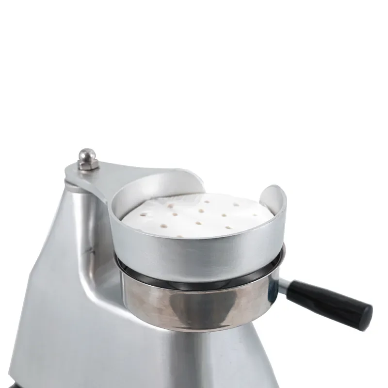 Commercial Burger Press Manual Patty Maker with 3 Interchangeable Molds for Kitchen Restaurant Use Heavy Duty Aluminum Alloy