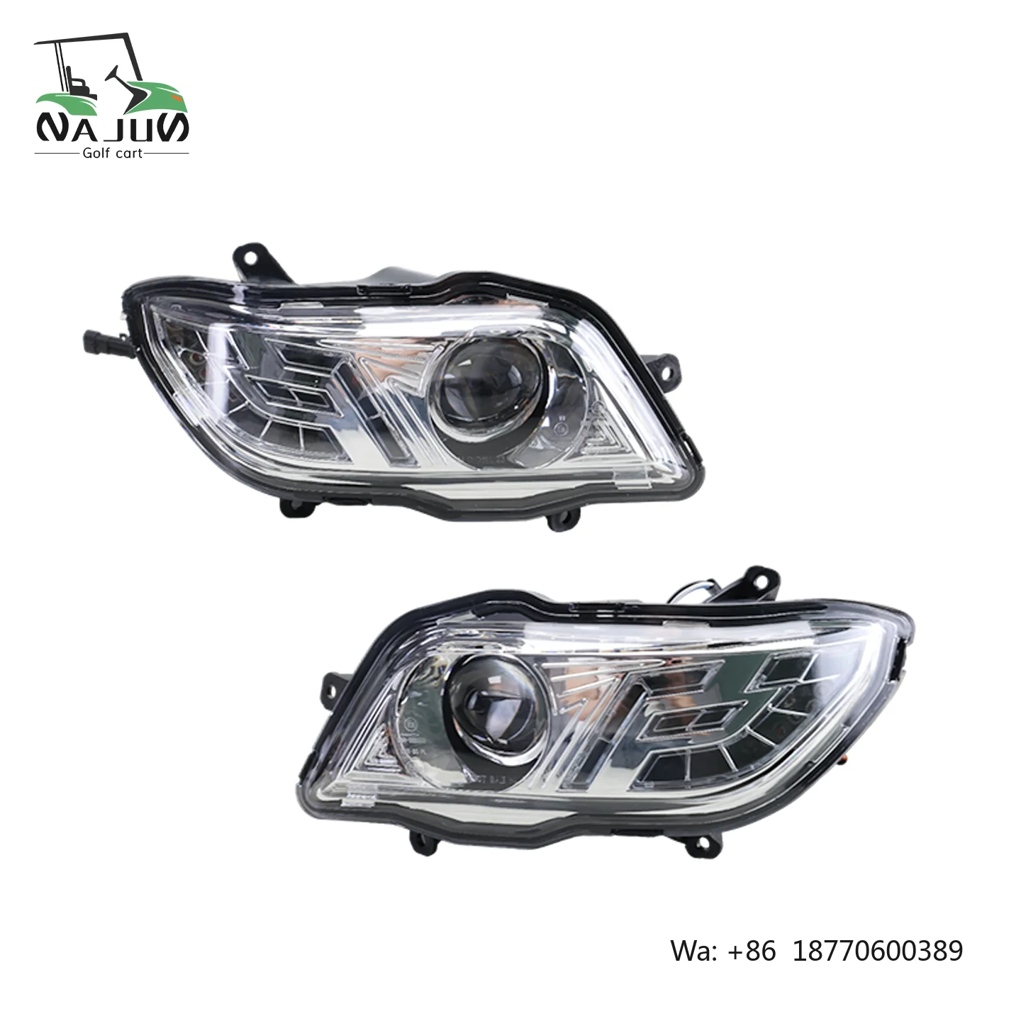 Ensemble de phares LED pour voiturette de golf Bintelli Beyond Parts, phares avant EXCAR OEM 4.04.14.01.003 4.04.14.01.002