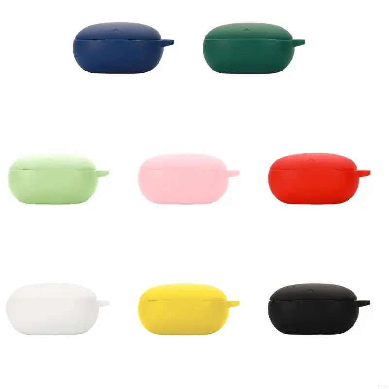 

770D Compatible for Soundcore 4 Shockproof Earphone Sleeve Impact-resistant Housing Anti Dust Washable Silicone Cover