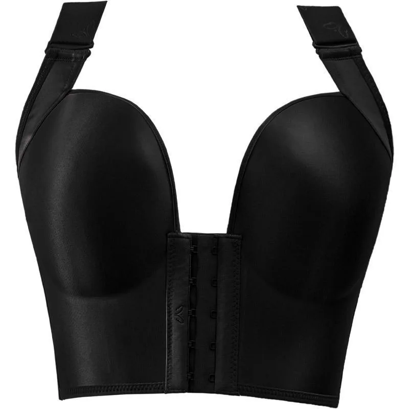 Sous-vêtements grande taille pour femme, style fin, gros seins, look petit, standardisation, push up, rassemblement, prévention de l'affaissement, sans anneau en acier