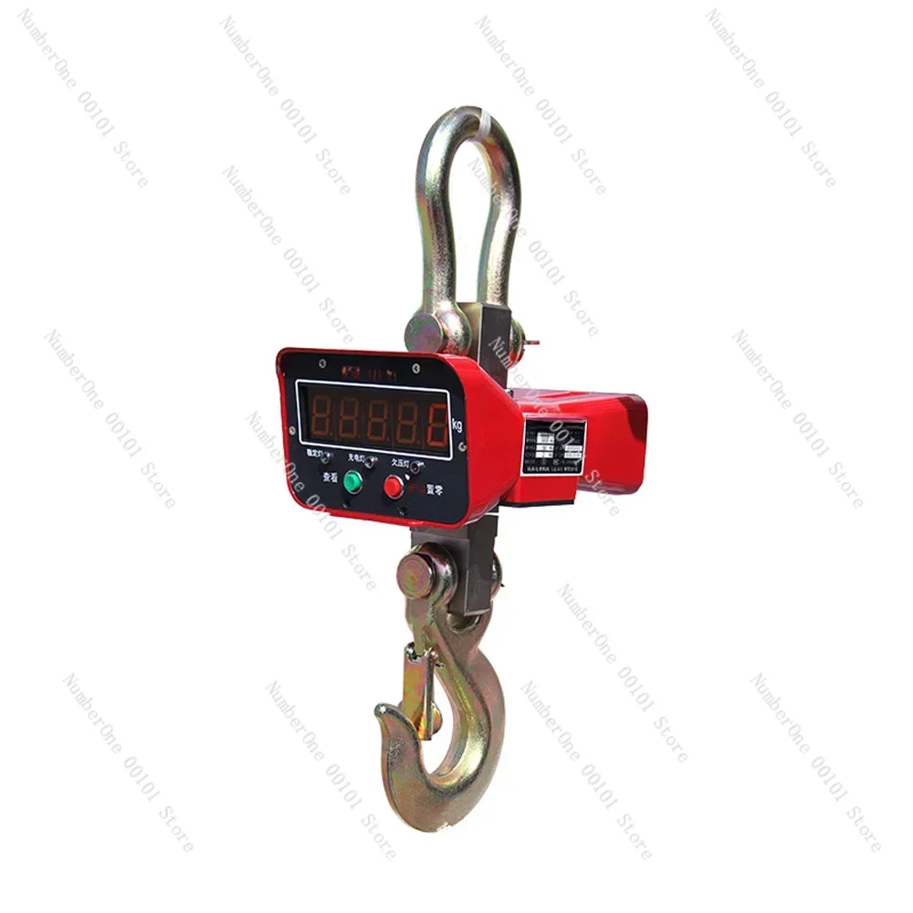 

Electronic Hanging Scale, 3 Tons, 5 Tons, 10 Tons, Wireless Control Industrial Hanging Scale, Steel Durable Large Weight Scale