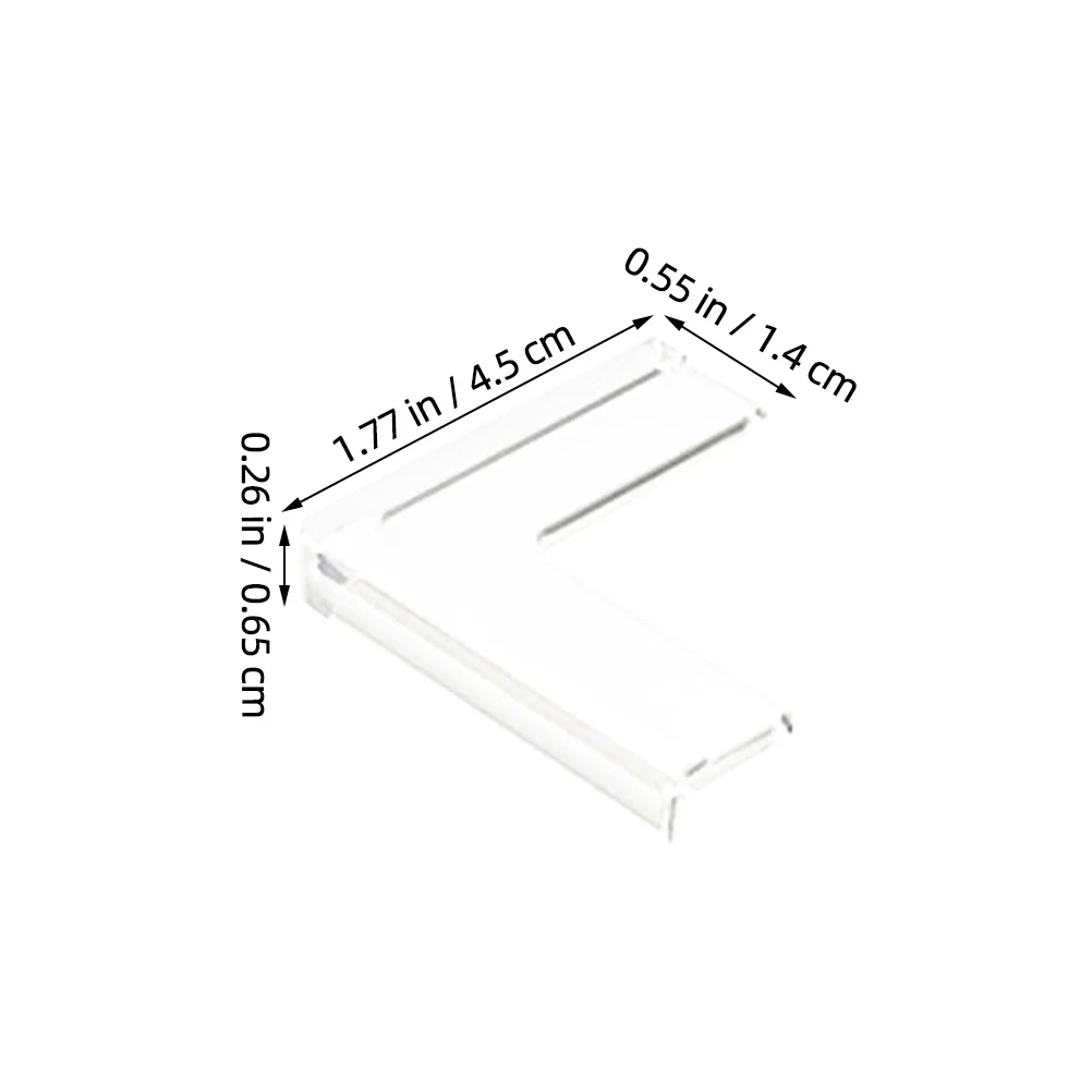 8 قطعة حشوات للزوايا المضادة للتصادم حافة لينة الوفير لطاولة أثاث نافذة الطفل سلامة الزاوية يغطي ديكور غرفة مكتب المنزل #4